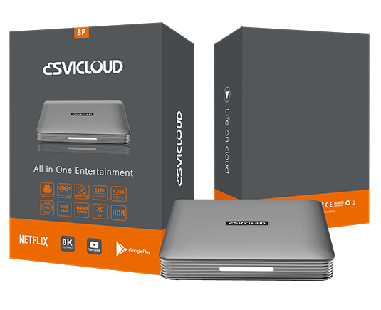 SviCloud 8P Smart Android TV Box - High Configuration Version