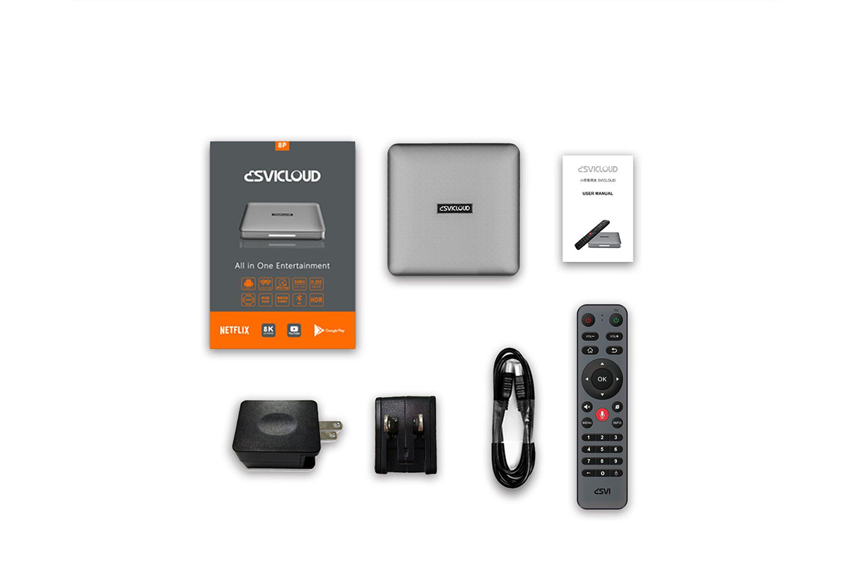 SviCloud 8P Media Streaming Device Packing List