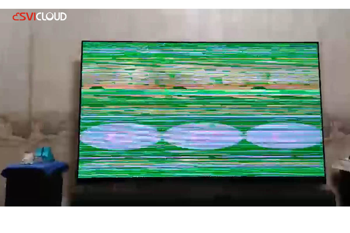 使用SviCloud電視盒出現電視畫面發綠怎麼辦？