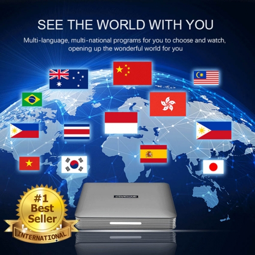 SviCloud 8P スマート Android TV ボックス - 高構成バージョン - 非常