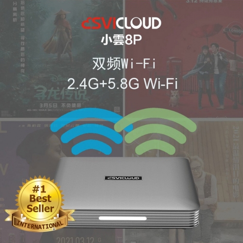 SviCloud 8P Smart Android TV Box - High Configuration Version 