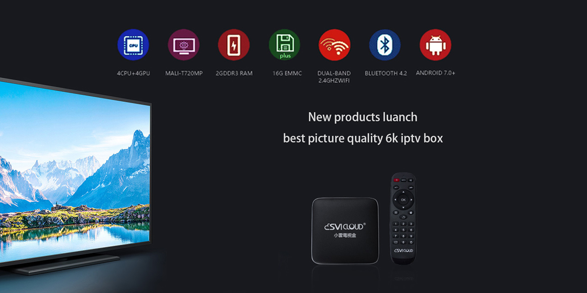 SviCloud 3S Free IPTV Subscription Box