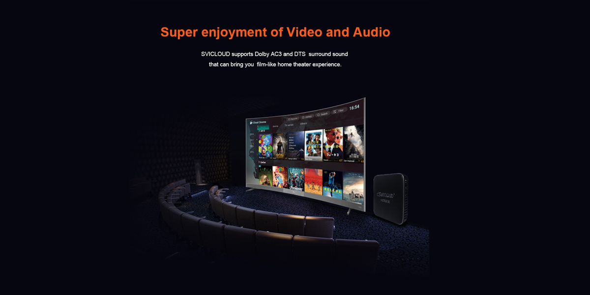 SviCloud 3S Free IPTV Subscription Box