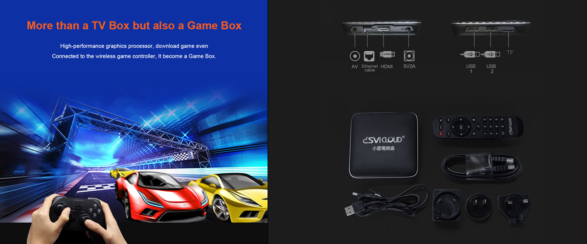 SviCloud 3S Free IPTV Subscription Box