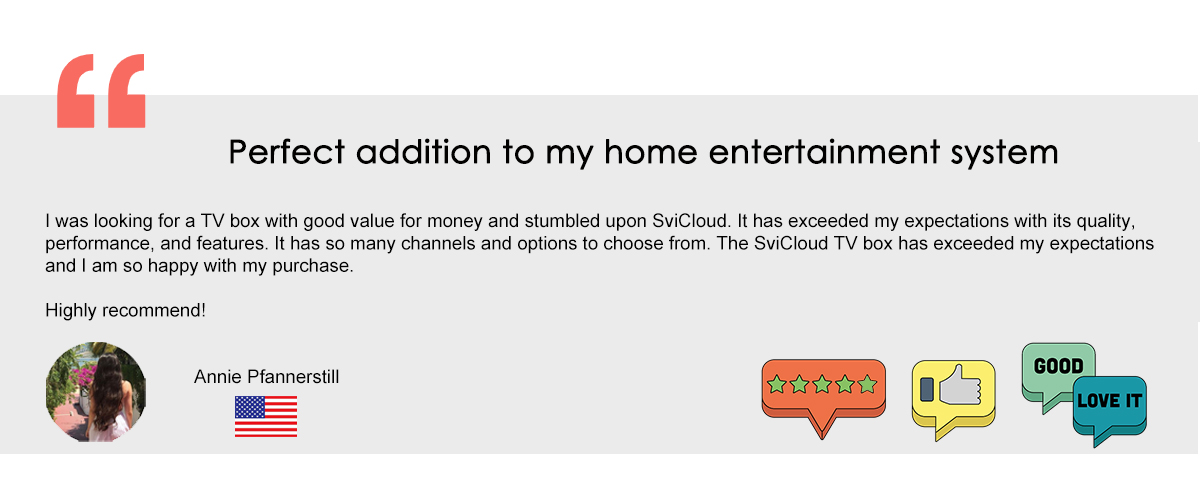 Reviews, Testimonials, Ratings, Comments about SviCloud TV Box