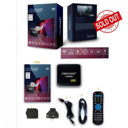 SviCloud 3S Best Android TV Box - 2021 Hot Sale Version / 2G+16G