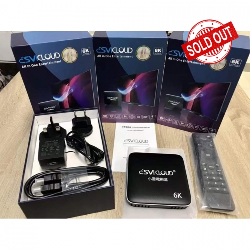 SviCloud 3S Best Android TV Box - 2021 Hot Sale Version / 2G+16G