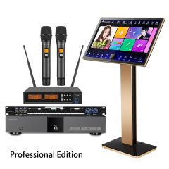 Black Touch Screen+VP2000Pro Mixer+508 UHF Microphone