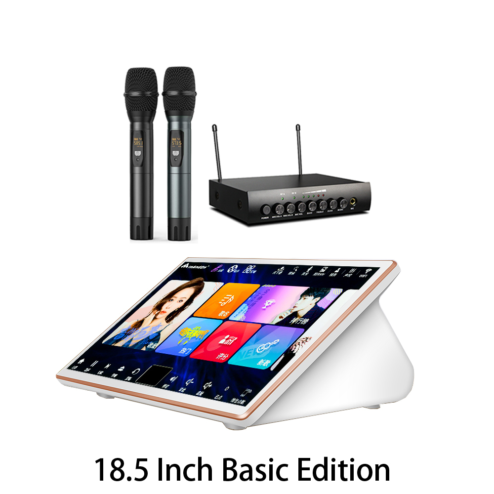 InAndOn KV-V5 Max 18.5 InchAll in One Karaoke Player，build in wifi,free cloud new songs download