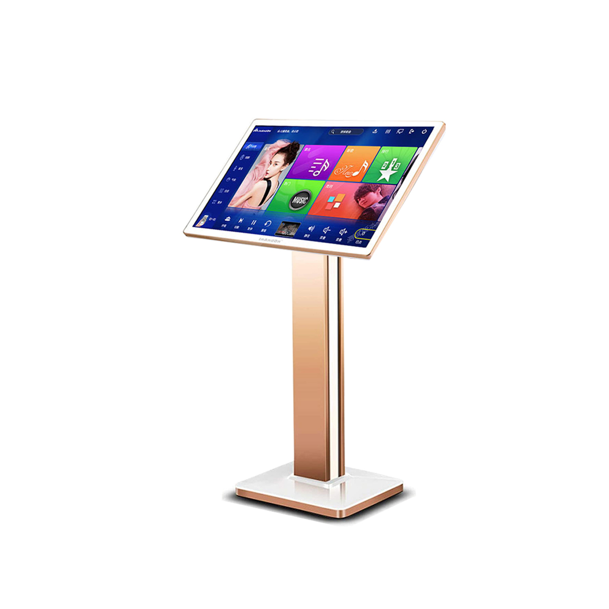 21.5 Inch KV-503 All in one karaoke player  with M2 Wireless Microphone