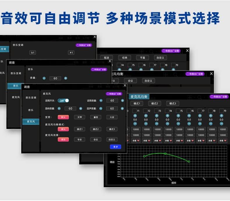 InAndOn 18.5 inch KV-503 Max Karaoke Player All in One Karaoke Player with Two Wireless Microphones