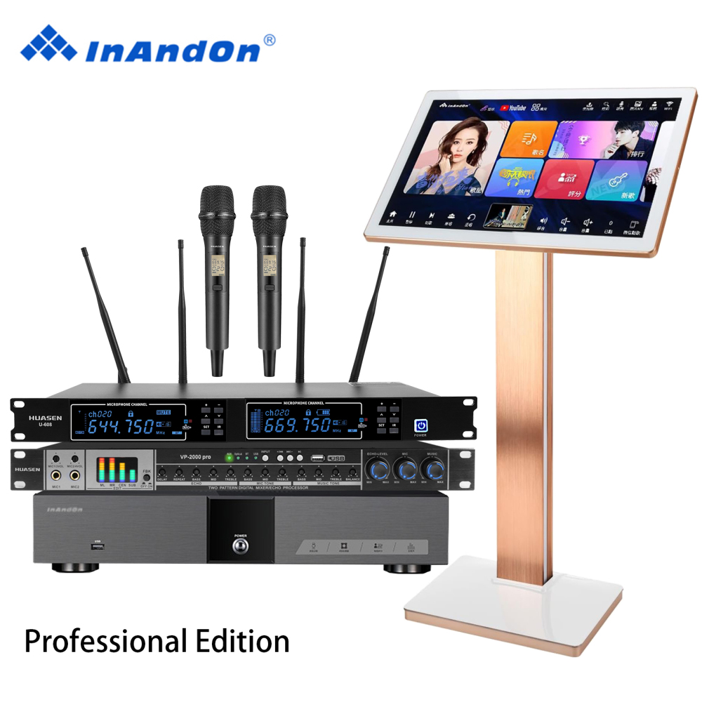 InAndOn KV-V5 Max Karaoke Player With Wifi Build In ,Free Cloud Download New Songs, KV-V5 Max