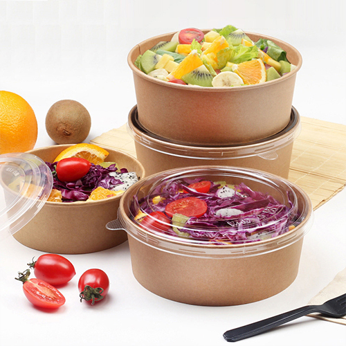 Disposable Kraft Salad Paper Bowl