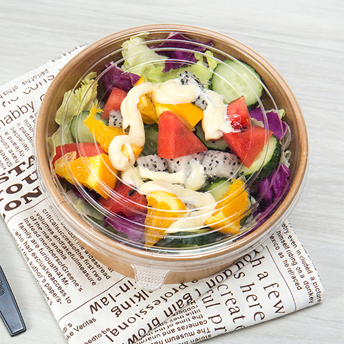 Disposable Kraft Salad Paper Bowl