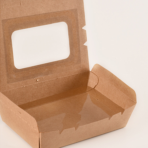 Window Salad Paper Box