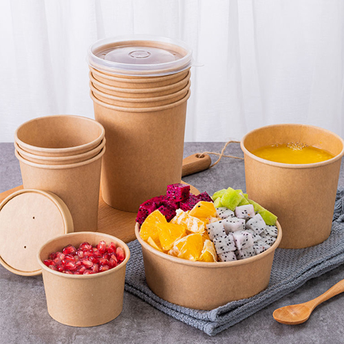 Disposable Paper Soup Containers