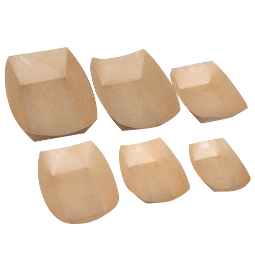 Disposable Kraft Paper Boat Tray