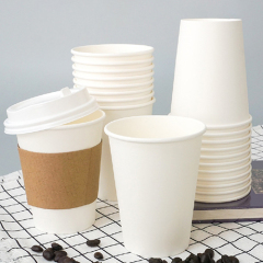 White Single Wall Paper Cup