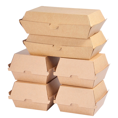 Kraft Paper Burger Boxes