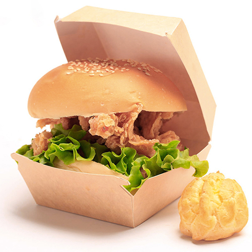 Kraft Paper Burger Boxes
