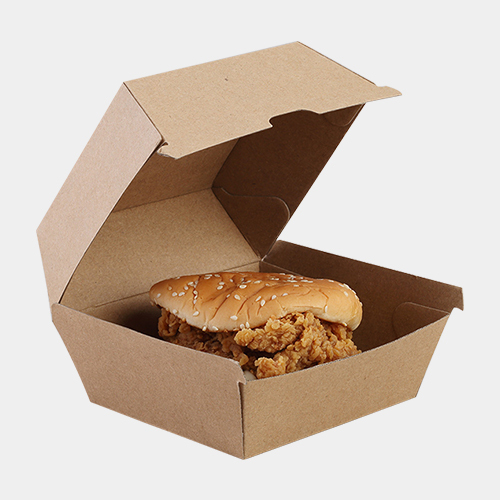 Kraft Paper Burger Boxes