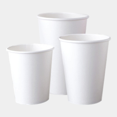 White Single Wall Paper Cup
