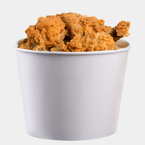 Bucket of deals fried chicken