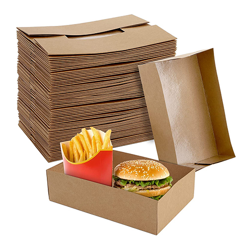 Foldable Kraft Paper Food Box