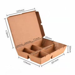 Multiple Food Paper Container