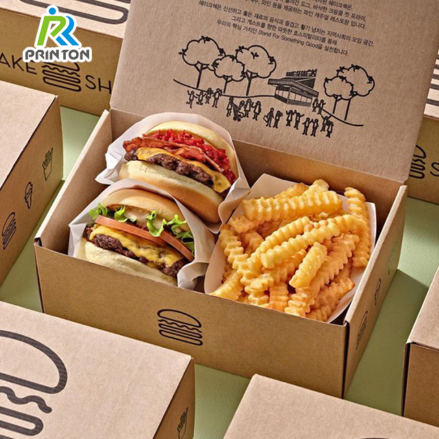 Snack & Burger Box