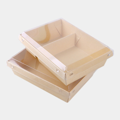 Bamboo Pulp Paper Buckle Lunch Box