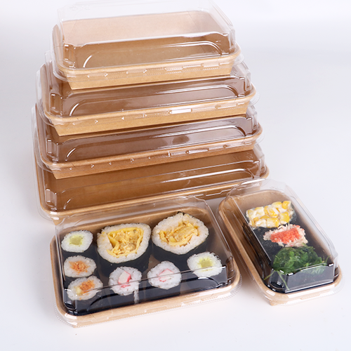 Kraft Paper Sushi Box