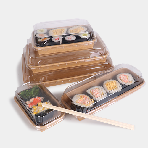 Kraft Paper Sushi Box