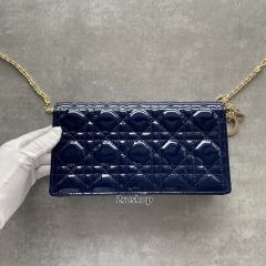 디오레이디woc페이턴트체인백