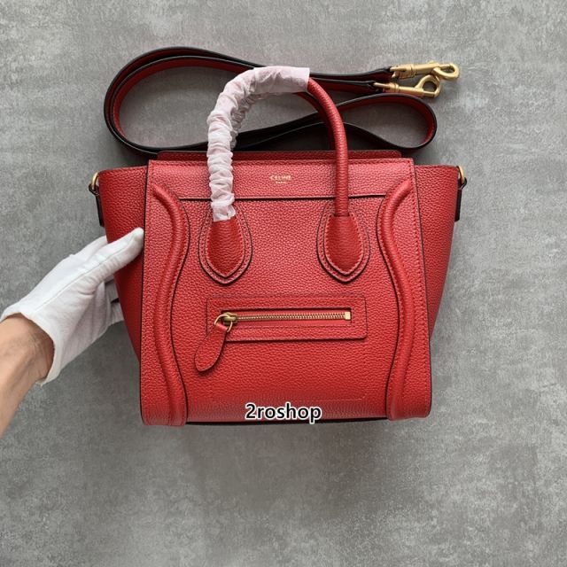 셀린느러기지백레드