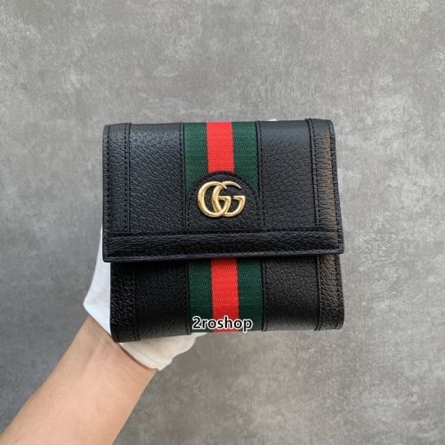 구찌오피디아3단카드지갑블랙