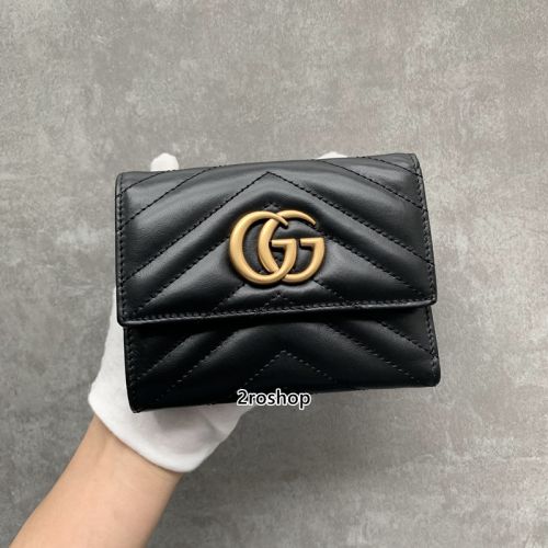 구찌마몬트마틀라세3단지갑블랙