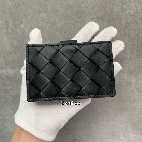 보테가베네타아코디언카드지갑블랙