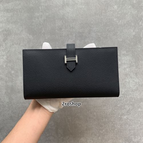 에르메스베안장지갑블랙