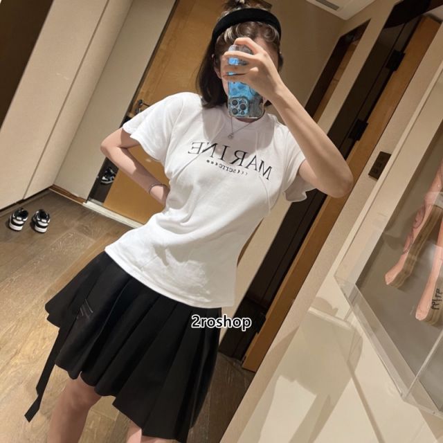 Marine Serre 티셔츠