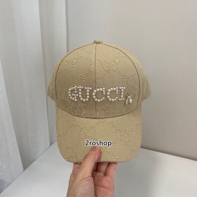 구찌볼캡브라운