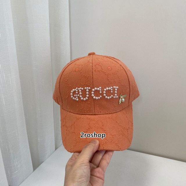 구찌볼캡브라운