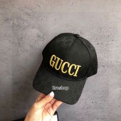 구찌로고볼캡연브라운