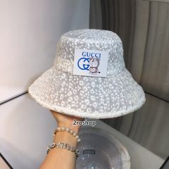 구찌×도라에몽버킷햇화이트
