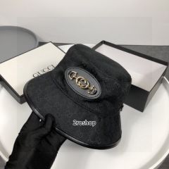 구찌홀스빗버킷햇연브라운