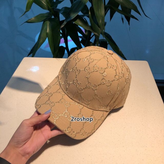 구찌볼캡연브라운