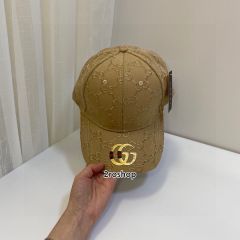 구찌볼캡브라운