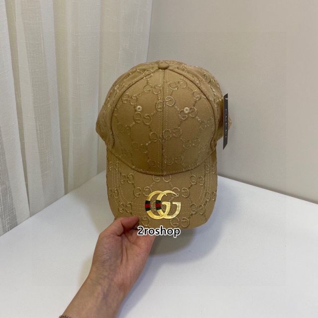 구찌볼캡브라운