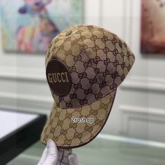 구찌로고볼캡브라운