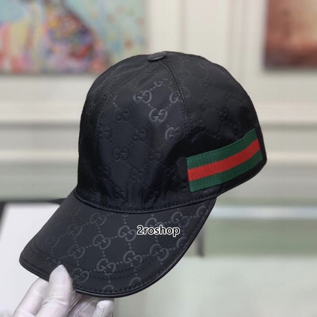 구찌볼캡연브라운